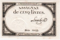 France 1 5 Livres, 31.10.1793
